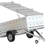 Anhænger Havetrailer 264 TIP med påbygningstofter og aluminiumslåg