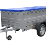 Tvillingaksel anhænger Havetrailer 264/2 TIP inkl. ekstra sidetofter og flad presenning