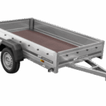 Enkeltakselanhænger Unitrailer Havetrailer 230 FD 230 x 125 cm med stiv trækstang 750 KG