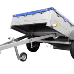 Havetrailer 201 TIP med flad presenning, støttehjul og presenningsstøtter