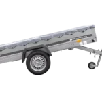 Enkeltaksel personbilanhænger 264×150 Unitrailer Havetrailer 265 TIP