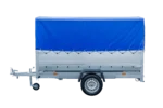 Personbilanhænger Havetrailer 264 TIP med støttehjul, ekstra sidetofter, høj presenning og bøjler - Billede 6