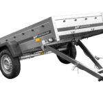 Enkeltakselanhænger Unitrailer Havetrailer 230 FD 230 x 125 cm med stiv trækstang 750 KG